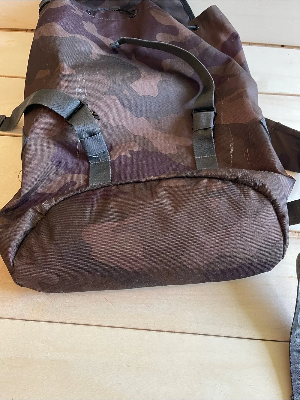 American Eagle Top Loading Camo Backpack